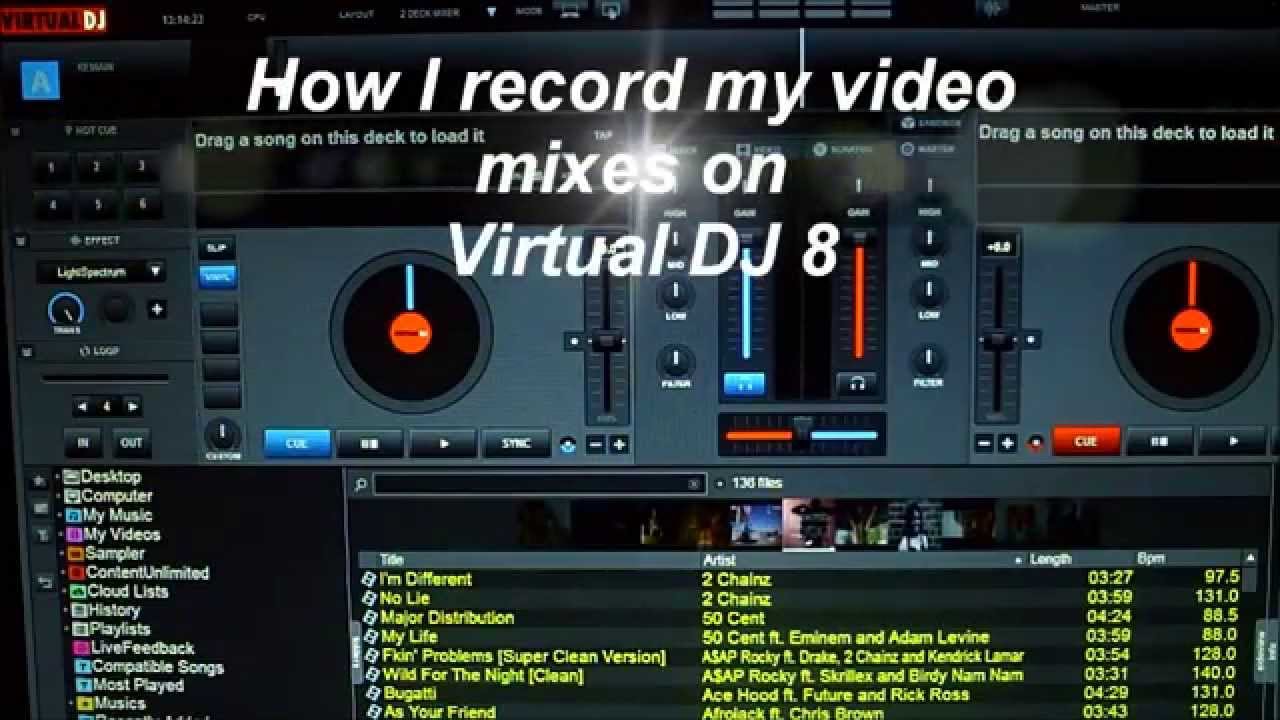 How to record video mixes on virtual dj mac download